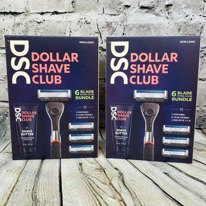 Dollar Shave Club 6-Blade‎ Razor Shave Butter  2 PK